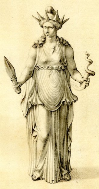 The goddess Hecate The goddess Hecate