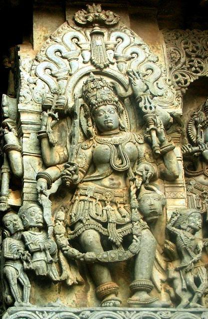 The goddess Chamunda The goddess Chamunda