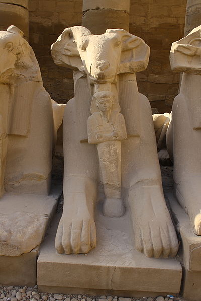 Karnak Temple Sphinx 2009 copyright by Hedwig Storch Karnak Temple Sphinx
